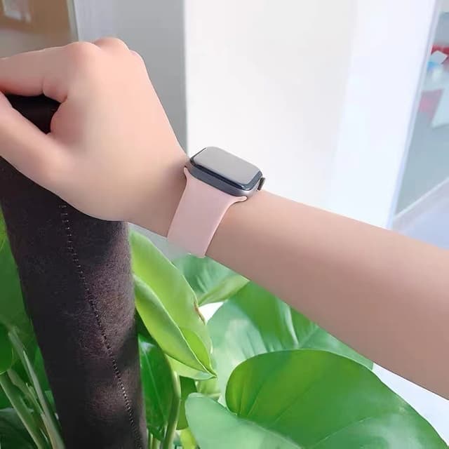 Sport Loop Band For Apple Watch Series 6 SE 44mm 40mm Silicone Strap For Apple Watch 