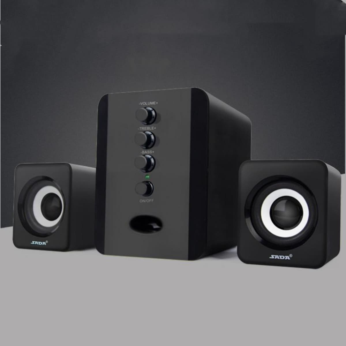 Speakers Computer D-202 Combination Music-Player Subwoofer-Sound-Box Smart-Phones Stereo